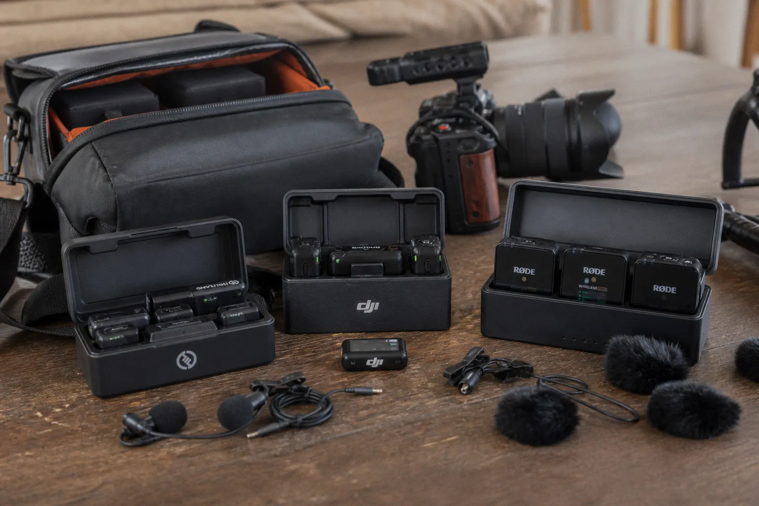Buy the best wireless lavalier microphone for fast mobile setups