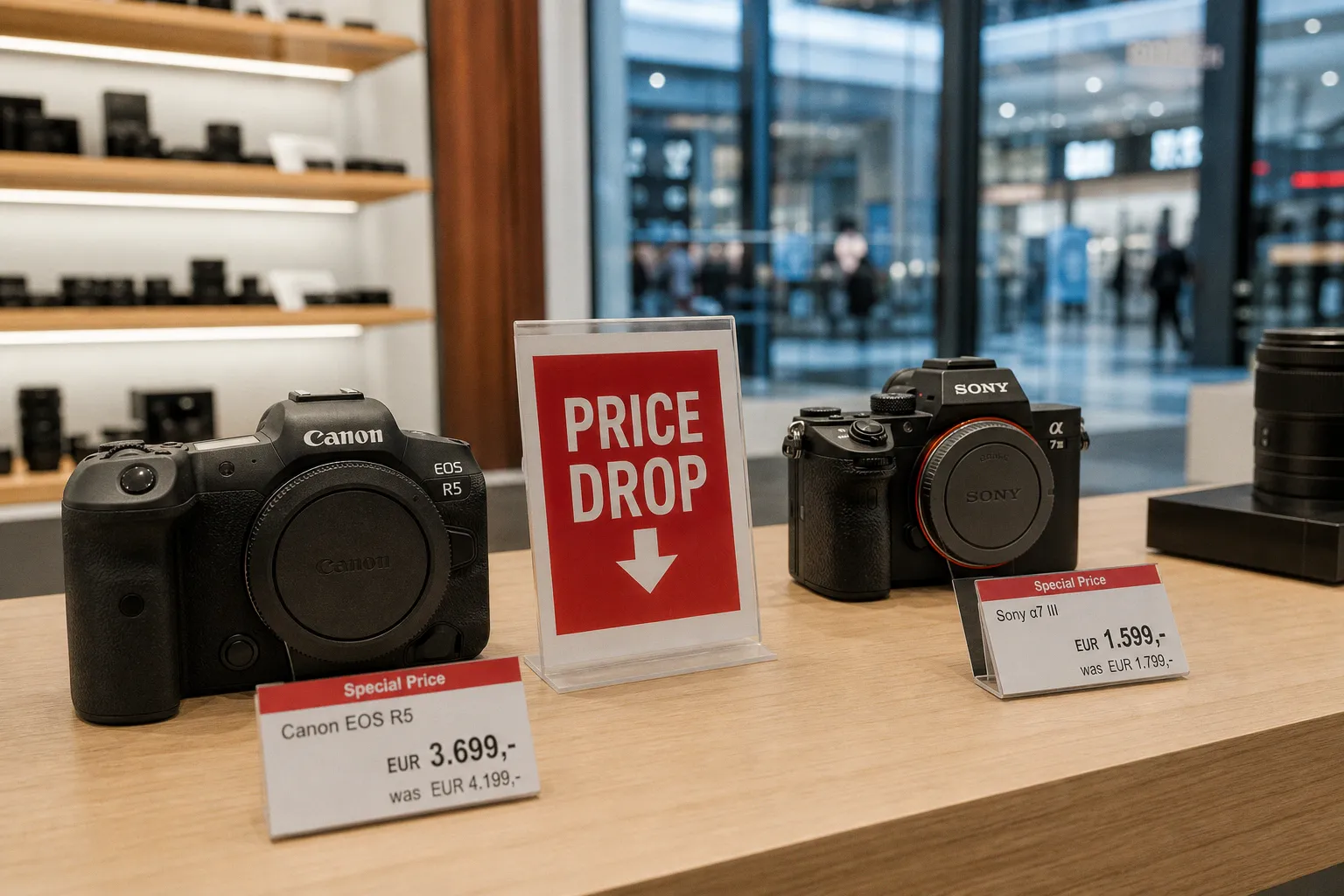 Canon and Sony full-frame cameras get rare price cuts