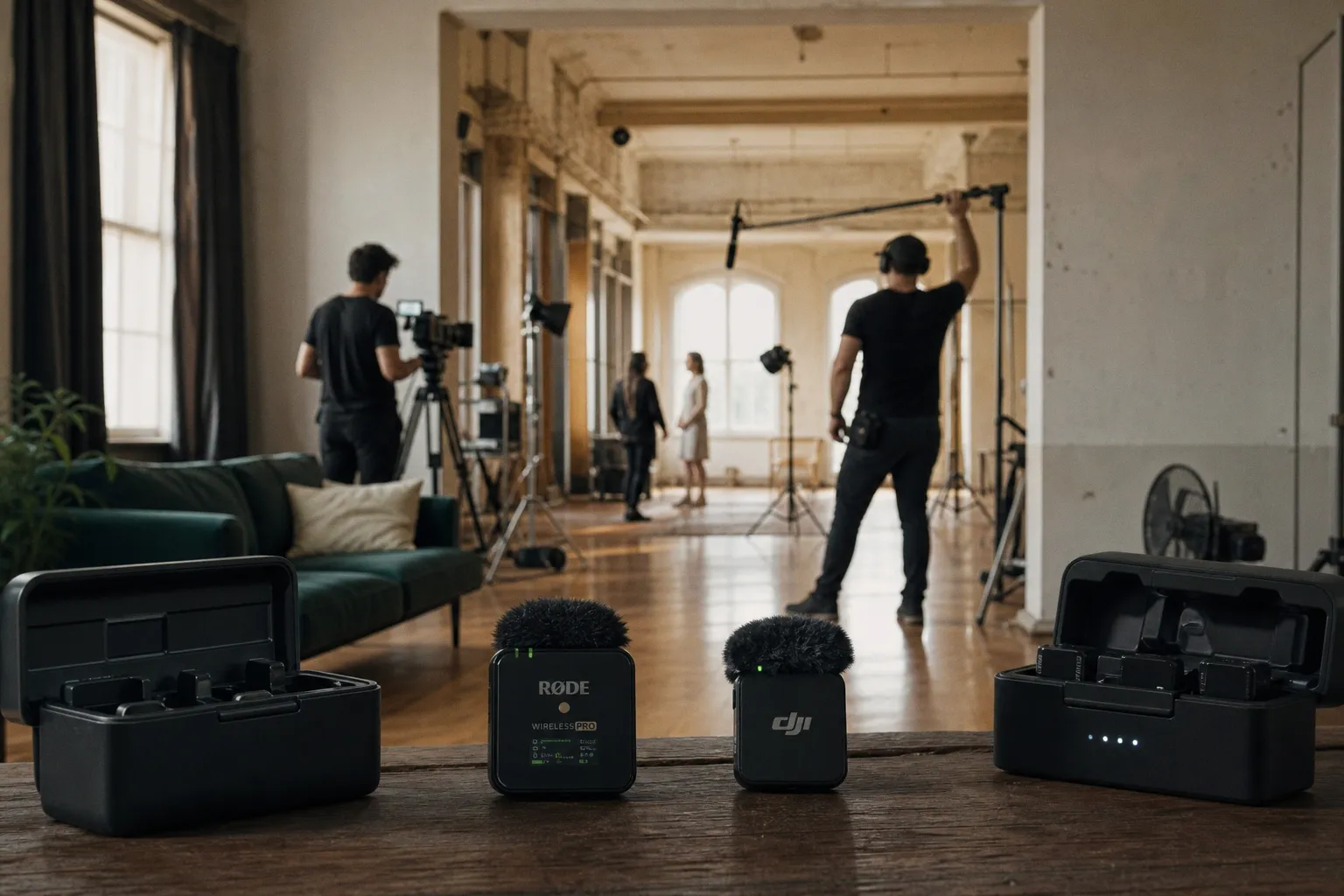 Compare Rode Wireless PRO and DJI Mic 2 for Film Dialogue