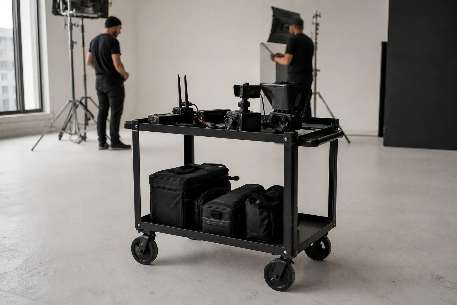 Mule Carts Falabella: A Compact Workstation for Mobile Production Teams